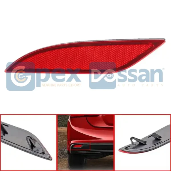 Катафот заднего бампера Chevrolet Malibu 2 (15-18г) левый 2.0L, NEW DOSSAN, шт -Код запчасти:  23174489