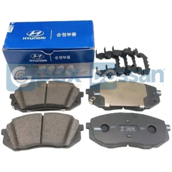 Колодки передние Hyundai Elantra 7 (16-24г), NEW Корея, шт -Код запчасти:  58101AAA00