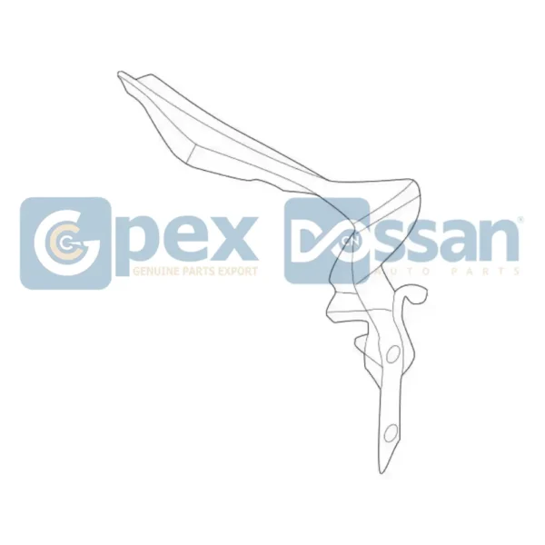 Держатель фонаря Hyundai Tucson 4 (20-22г), NEW оригинал, шт -Код запчасти:  71560N9200